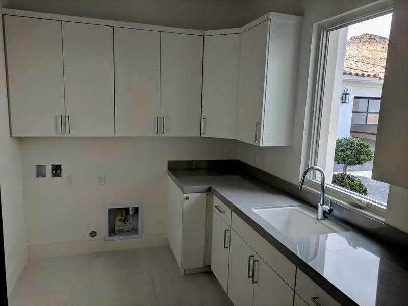 Dark walnut kitchen — custom cabinetry by Cozzens Cabinets, photo 17