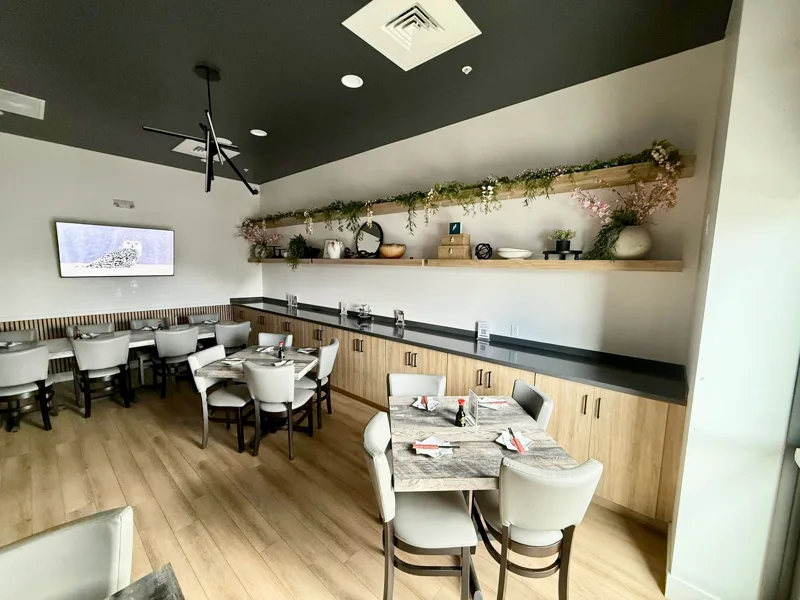 Restaurant sushi bar — custom cabinetry by Cozzens Cabinets, photo 2