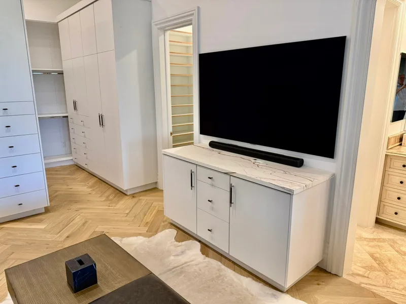 The Salon House — custom cabinetry by Cozzens Cabinets, photo 30