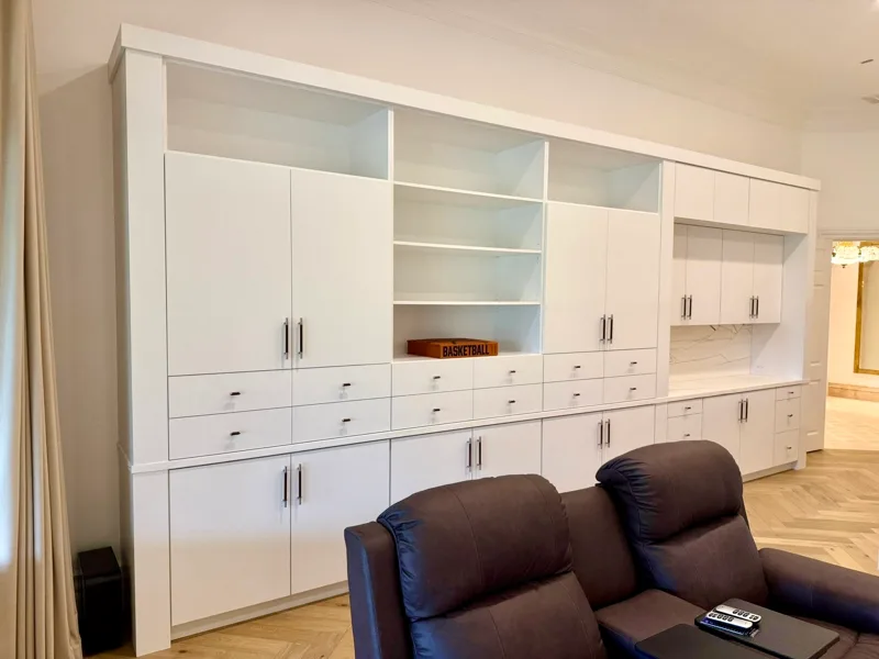 The Salon House — custom cabinetry by Cozzens Cabinets, photo 31