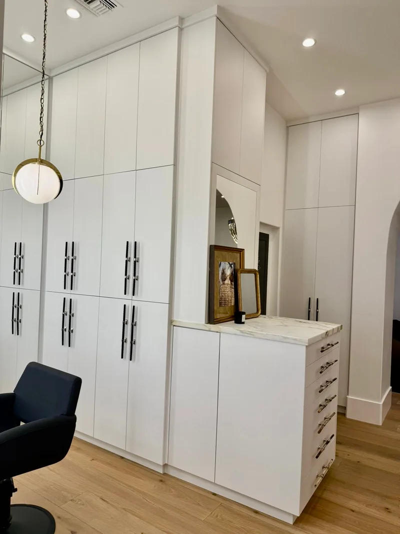 The Salon House — custom cabinetry by Cozzens Cabinets, photo 33