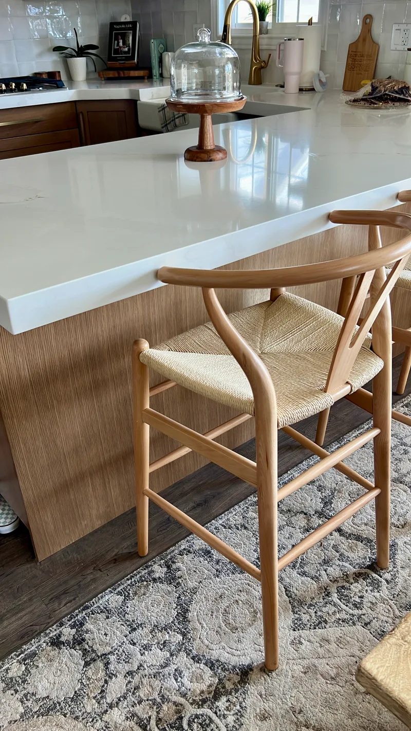 White oak farmhouse kitchen — custom cabinetry by Cozzens Cabinets, photo 16