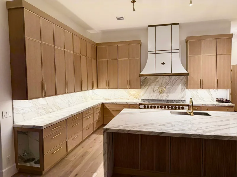 White oak residence — custom cabinetry by Cozzens Cabinets, photo 6