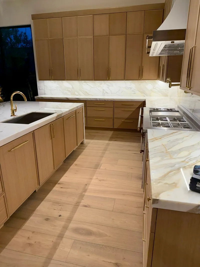 White oak residence — custom cabinetry by Cozzens Cabinets, photo 7