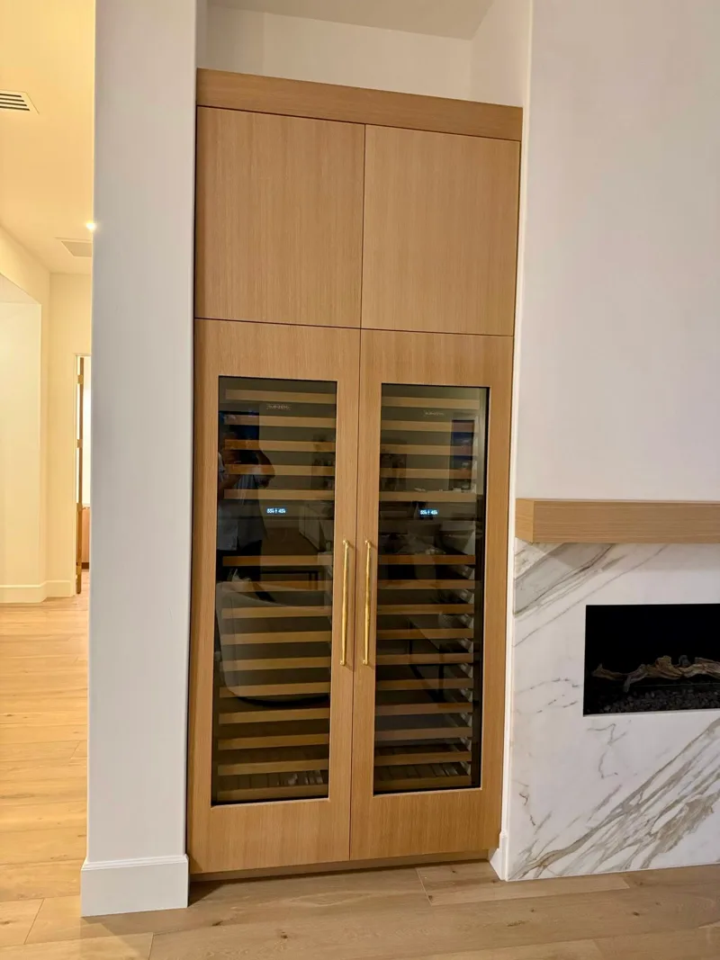 White oak residence — custom cabinetry by Cozzens Cabinets, photo 10