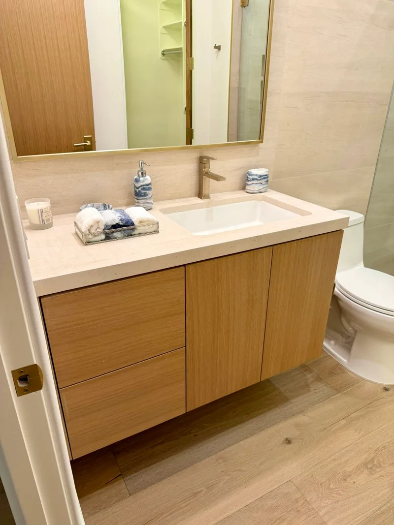 White oak residence — custom cabinetry by Cozzens Cabinets, photo 13