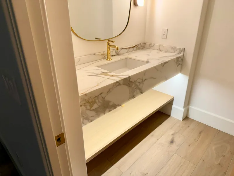 White oak residence — custom cabinetry by Cozzens Cabinets, photo 14
