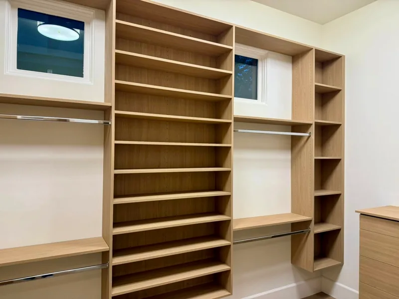 White oak residence — custom cabinetry by Cozzens Cabinets, photo 22